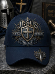 Unisex Armor Of God Jesus The Way The Truth The Life Print Hat