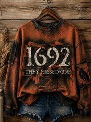 Women's 1692 They Missed One Printed Sweatshirt