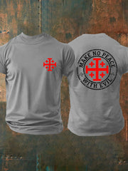 Men's Make No Peace With Evil Print Tee