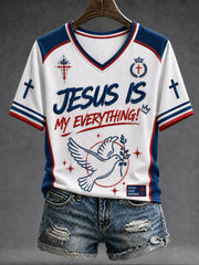 Women's Christian Jesus Is My Everthing Short Sleeve T-shirt