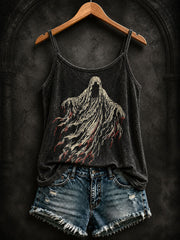 Women's Gothic Style Halloween Ghost Vests