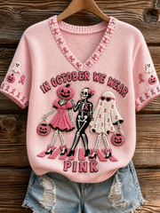 Women's in october we wear pink T-shirt