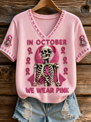Women's in october we wear pink T-shirt