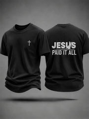 Men's Faith Cross Print Tee