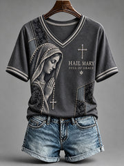 Women's Hail Mary Full Of Grace T-Shirt