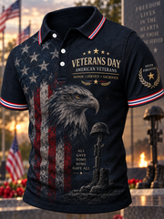 Men's U.S. Veterans Day Printed polo shirt