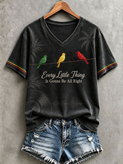 Women's Every Little Thing Is Gonna Be All Right T-Shirt