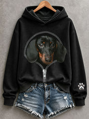 Women's Funny Dachshund Hoodie