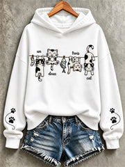 Women's Cute Animal Print Sweatshirt