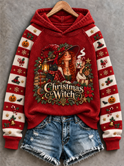 Women's A Witch Celebrates Christmas Hoodies