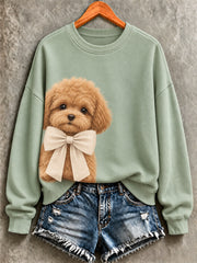 Women's Cute Animal Print Sweatshirt