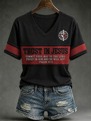 Women's Trust In Jesus Short-sleeved T-shirt