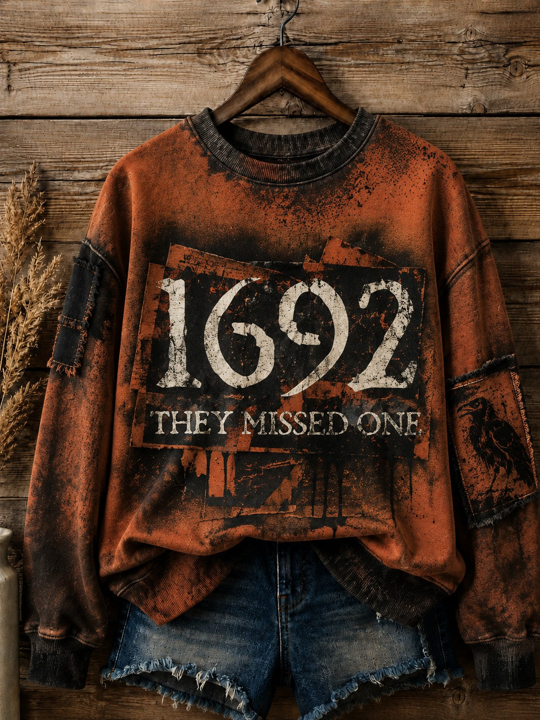 Women's 1692 They Missed One Printed Sweatshirt