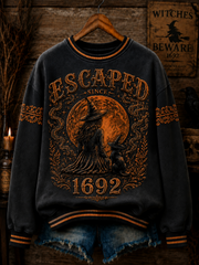 Women's Escaped Since 1692 Regular Sweatshirt