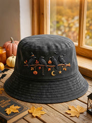 Halloween Crows Unisex Bucket Hats