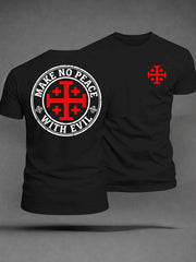 Men's Make No Peace With Evil Print Tee