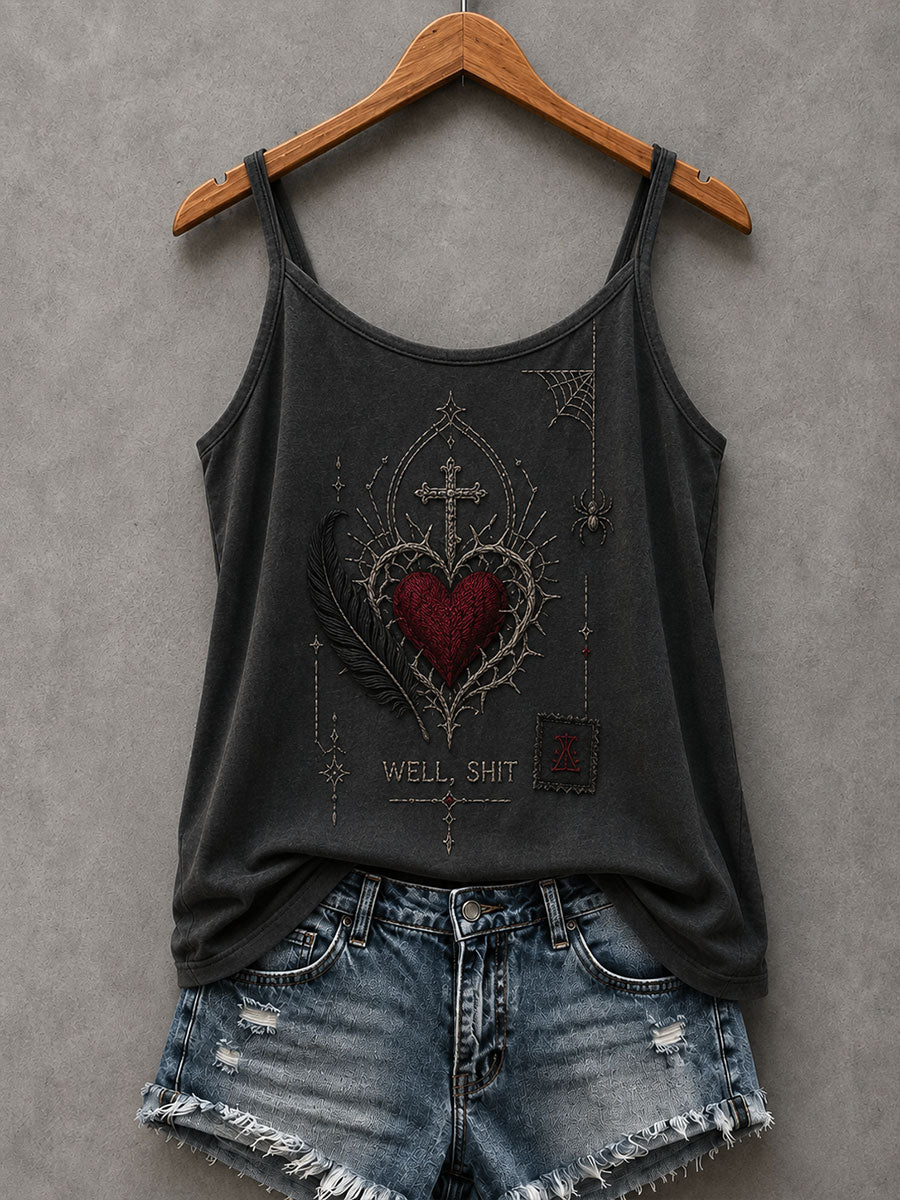 Women's Gothic Style  Tank Top