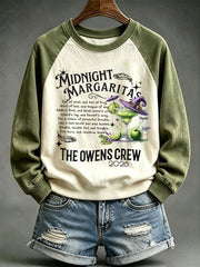 Women's Midnight Margaritas Sweatshirt