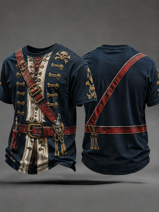 Men's Pirate Print T-Shirts