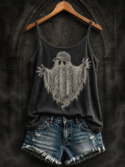 Women's Halloween Gothic Ghost Vests
