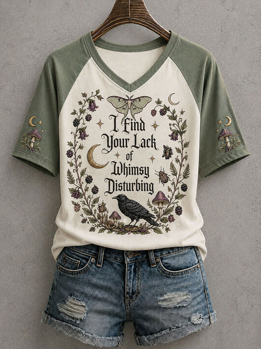 Women's I Find Your Lack Of Whimsy Disturbing T-shirt