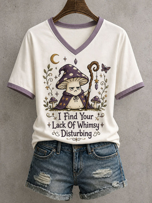 Women's I Find Your Lack Of Whimsy Disturbing T-shirt