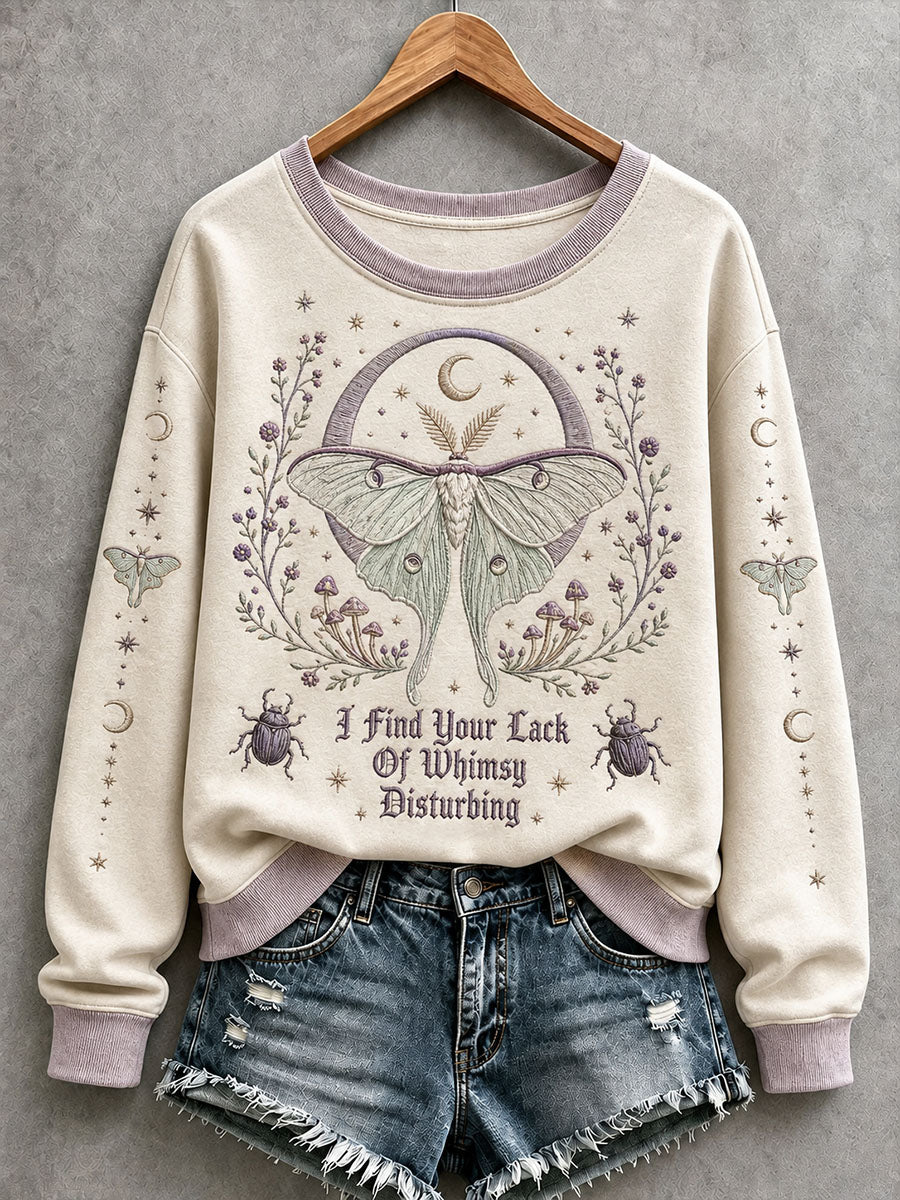 Women's I Find Your Lack Of Whimsy Disturbing Sweatshirt