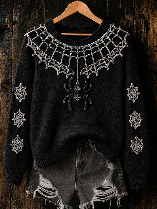 Women's Halloween Spider Tops