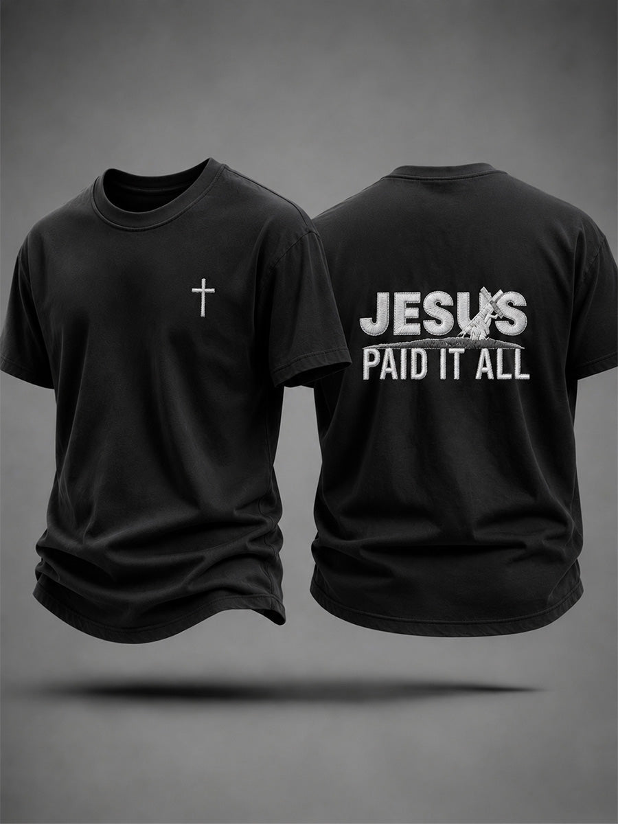 Men's Faith Cross Print Tee