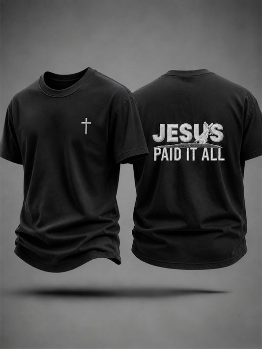 Men's Faith Cross Print Tee