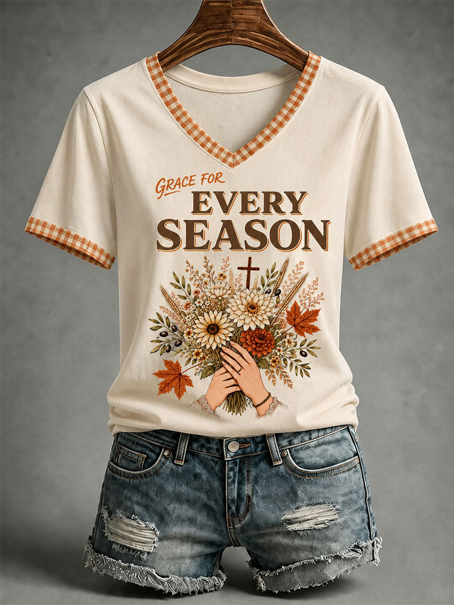 Women's Grace For Every Season T-shirt