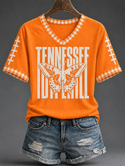 Women's Tennessee Football Game Day Casual T-shirt