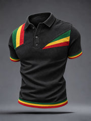 Men's Reggae Inspired Polo Shirt
