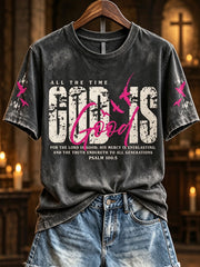 Women's "All the time God is good" T-shirts