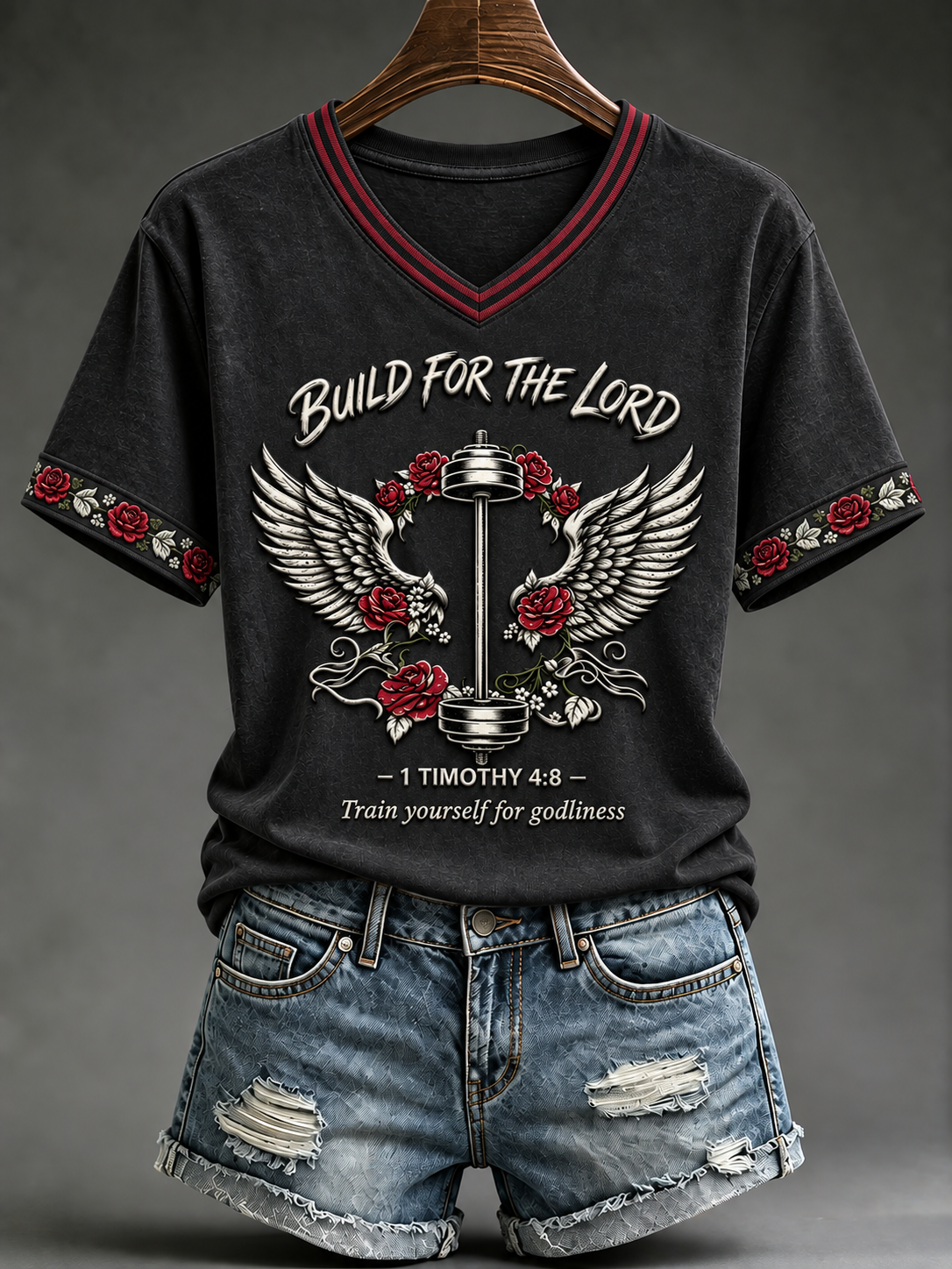 Women's Build For The Lord Short-sleeved T-shirt