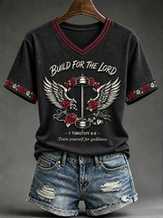 Women's Build For The Lord Short-sleeved T-shirt