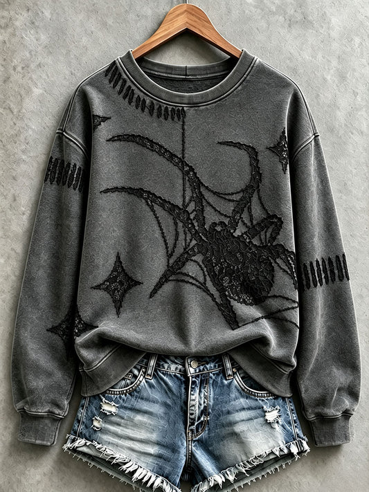 Women's Halloween Spider Sweatshirts