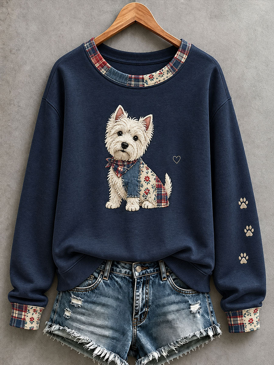 Women's Lovely West Highland White Terrier Sweatshirt