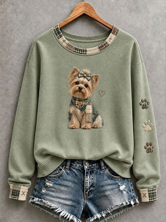 Women's Lovely Yorkshire Terrier Sweatshirt