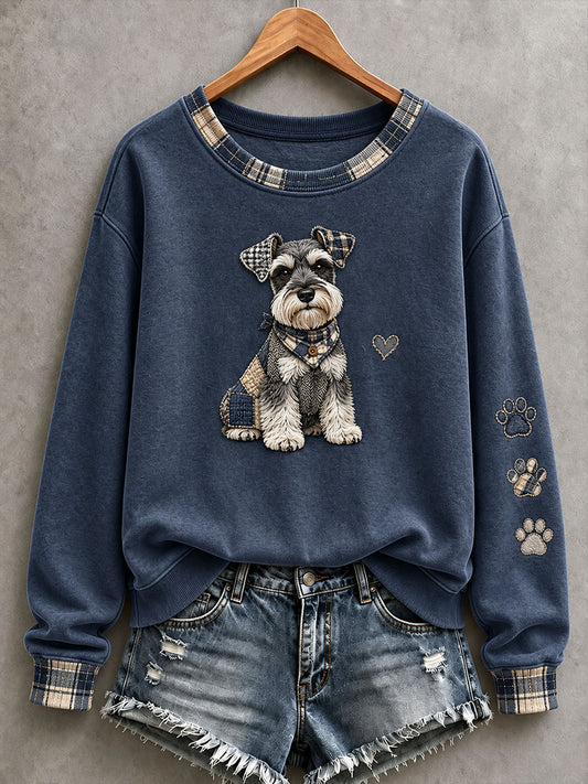 Women's Lovely Schnauzer Sweatshirt