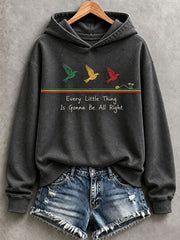Women's Every Little Thing Is Gonna Be All Right Hoodie