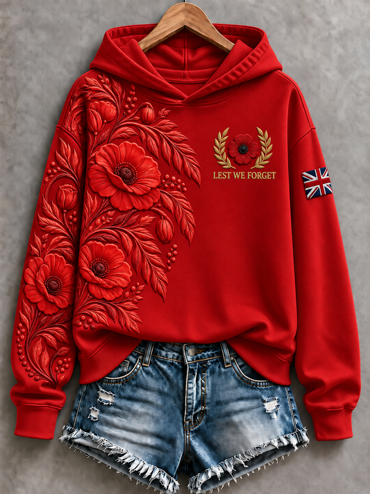 Women's Remembrance Day Regular Sweatshirt