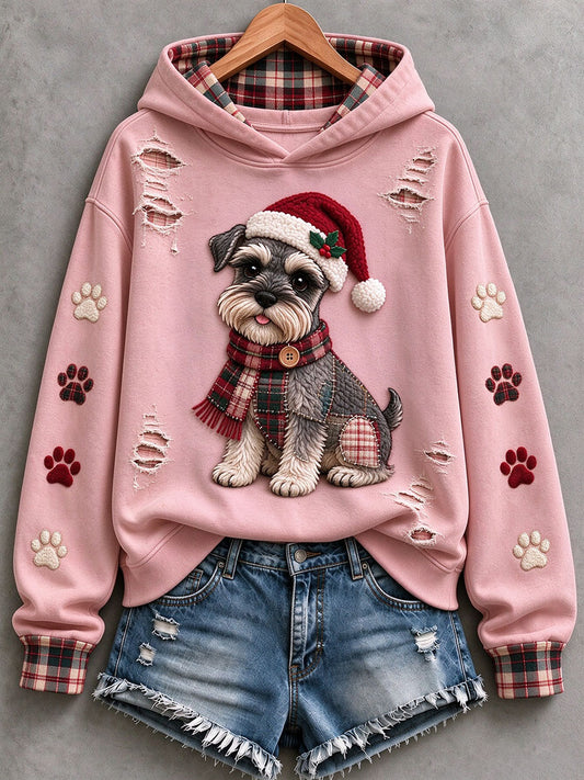 Women's Cute Schnauzer Hoodie