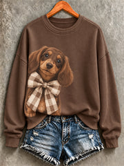 Women's Cute Animal Print Sweatshirt