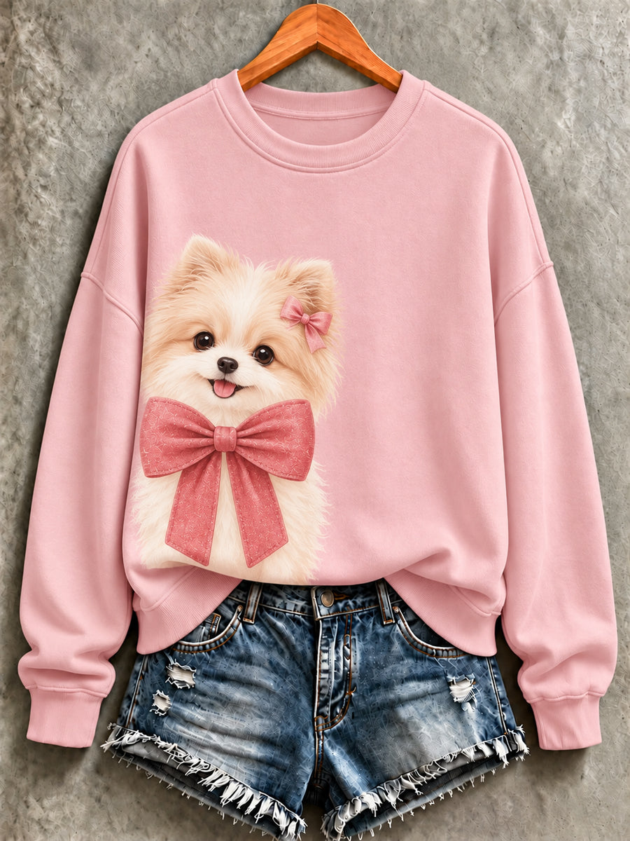 Women's Cute Animal Print Sweatshirt