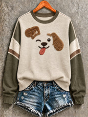 Women's Cute Animal Print Sweatshirt