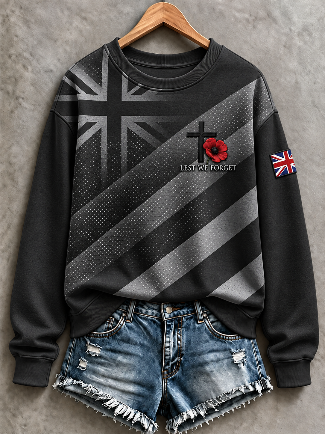 Women's Remembrance Day Regular Sweatshirt