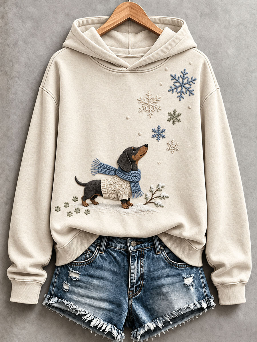 Women’s Lovely Dachshund Hoodie