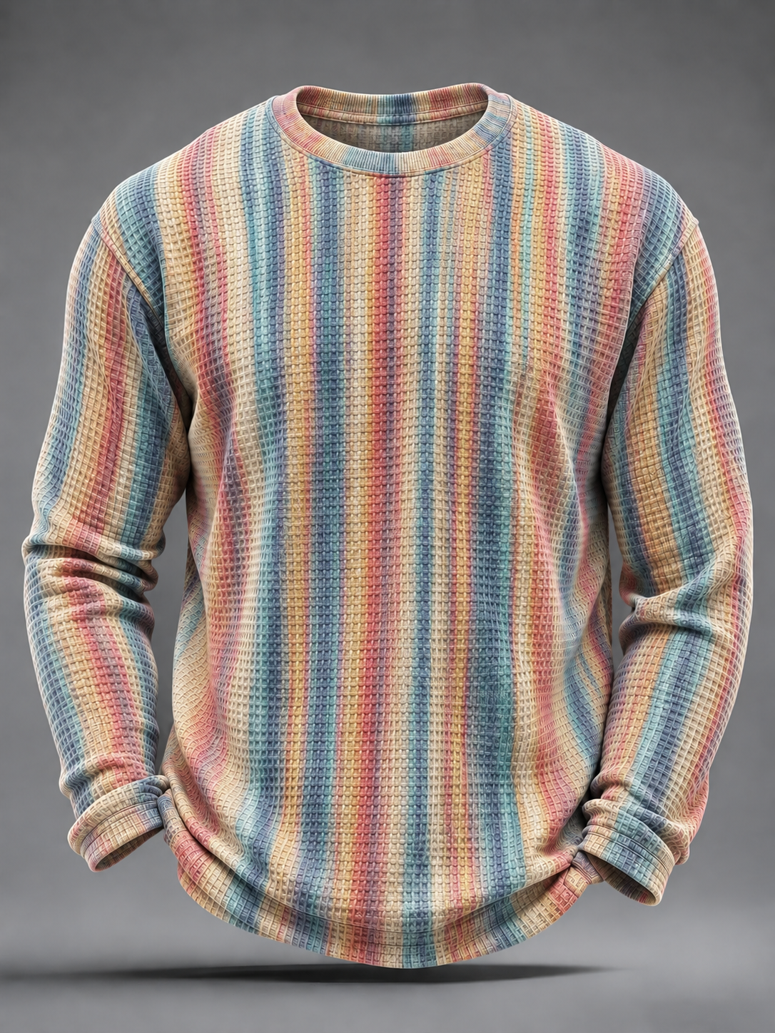Men's West Waffle Long Sleeve T-Shirt