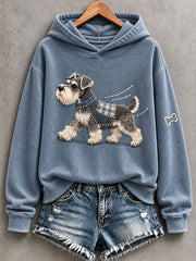 Women's Cute Schnauzer Hoodie